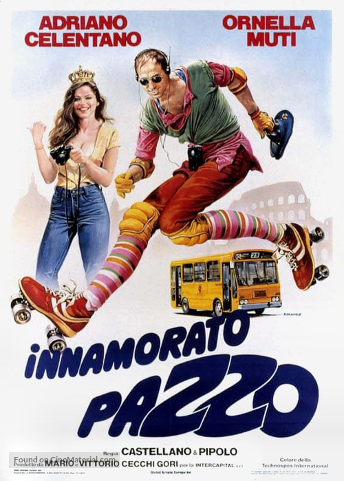 Innamorato pazzo - Italian Movie Poster
