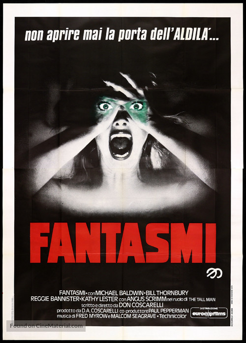 Phantasm - Italian Movie Poster