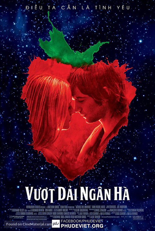 Across the Universe - Vietnamese Movie Poster