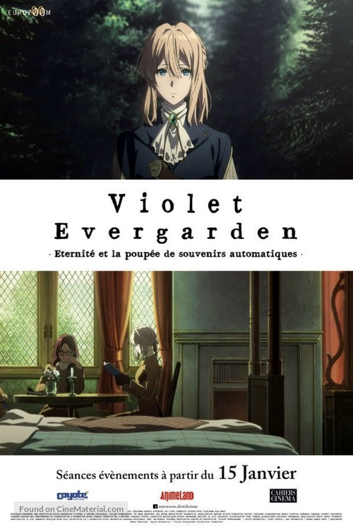 Violet Evergarden Gaiden: Eien to Jidou Shuki Ningyou - French Movie Poster