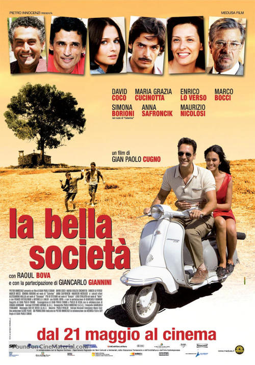 La bella societ&agrave; - Italian Movie Poster
