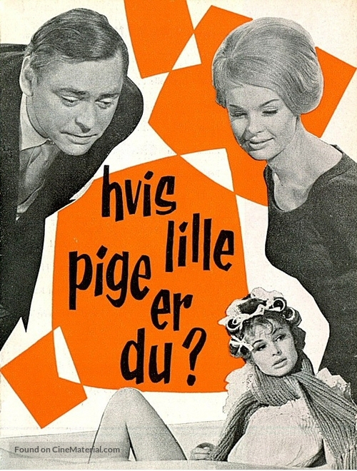 Hvis lille pige er du? - Danish Movie Poster