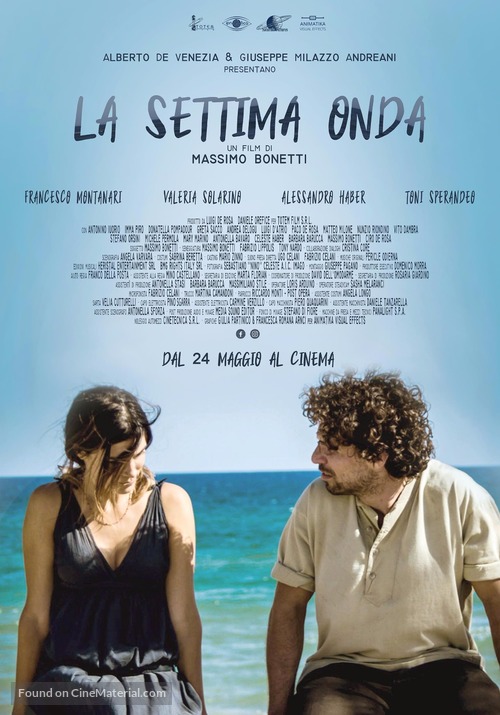 La settima onda - Italian Movie Poster