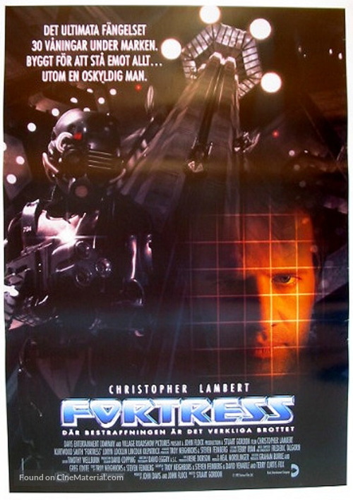 Fortress - Swedish Movie Poster