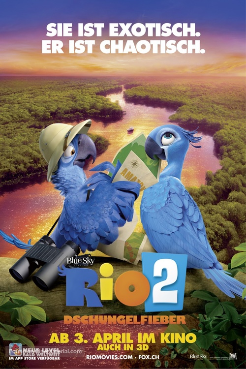 Rio 2 - Swiss Movie Poster