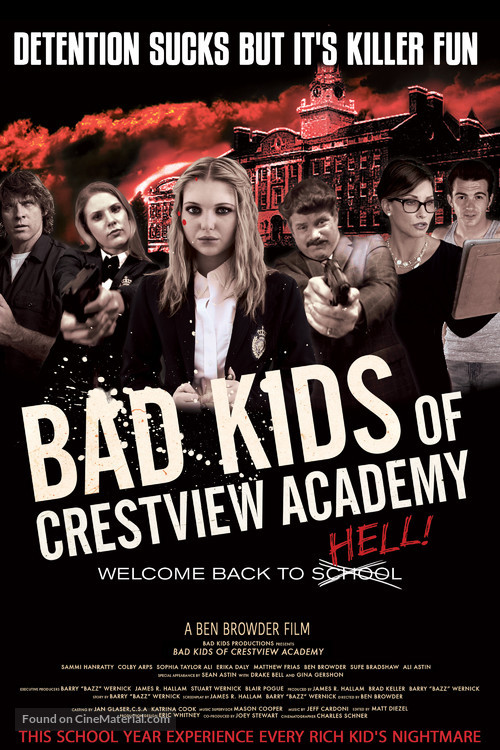 Bad Kids of Crestview Academy - Movie Poster