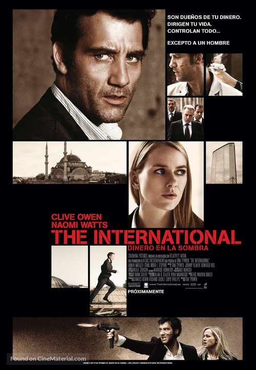 The International - Spanish Movie Poster