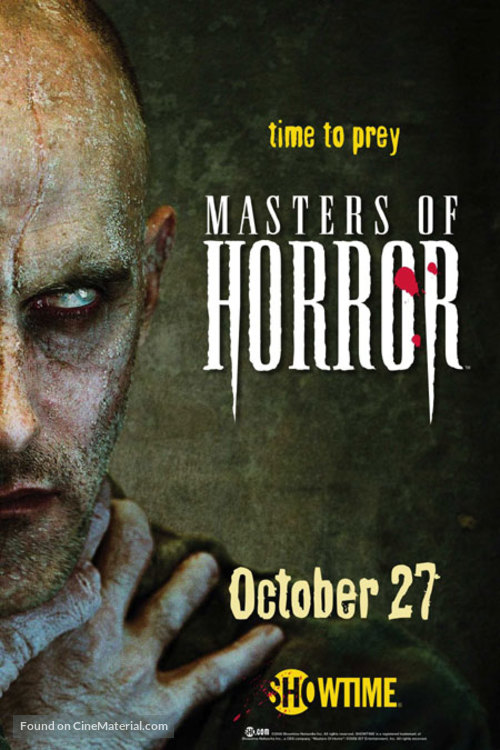 &quot;Masters of Horror&quot; - Movie Poster