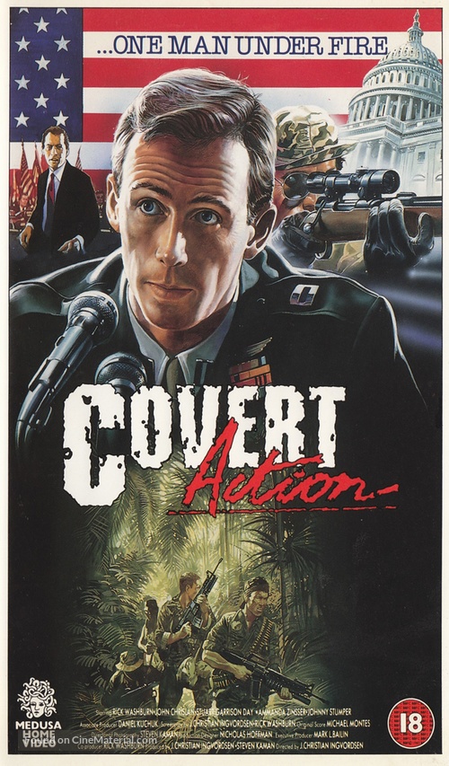 Covert Action - British VHS movie cover