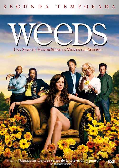 &quot;Weeds&quot; - Spanish DVD movie cover