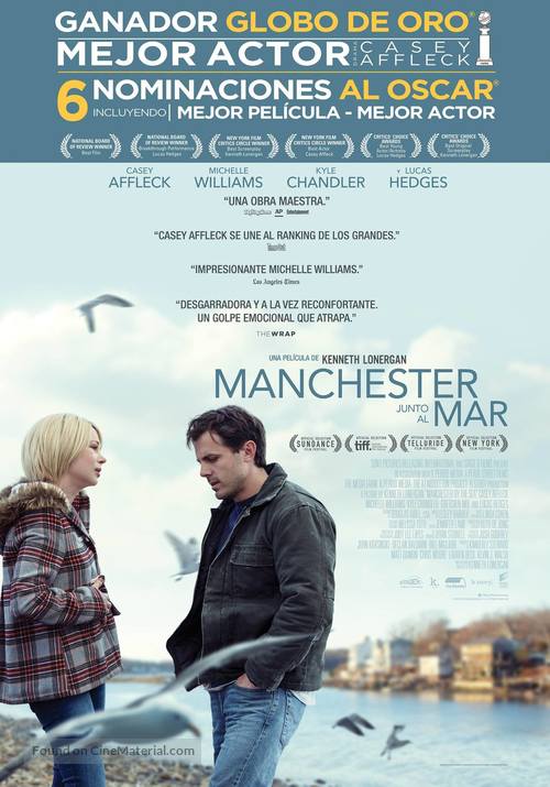 Manchester by the Sea - Mexican Movie Poster