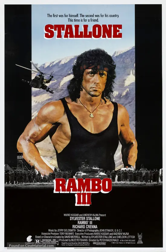 Rambo III - Movie Poster