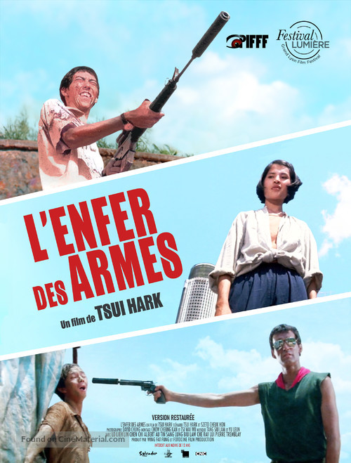 Di yi lei xing wei xian - French Re-release movie poster