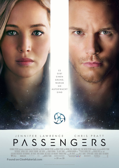 Passengers - German Movie Poster