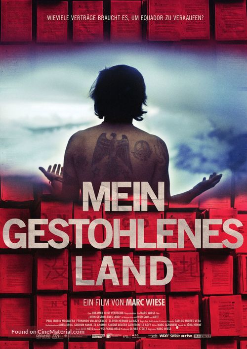 This stolen country of mine - German Movie Poster