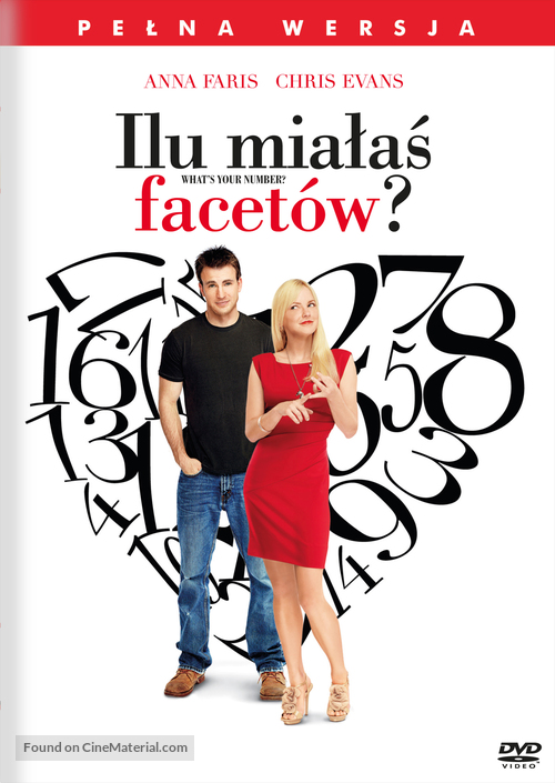 What&#039;s Your Number? - Polish DVD movie cover