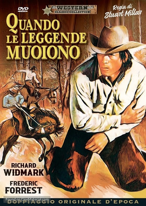 When the Legends Die - Italian DVD movie cover