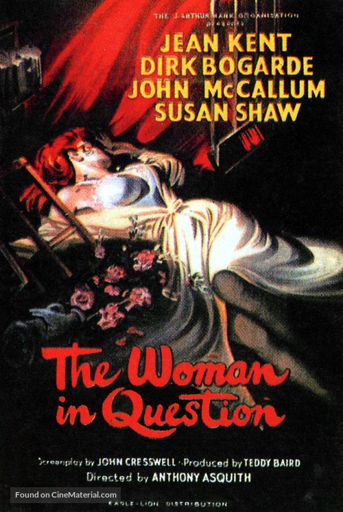 The Woman in Question - British Movie Poster