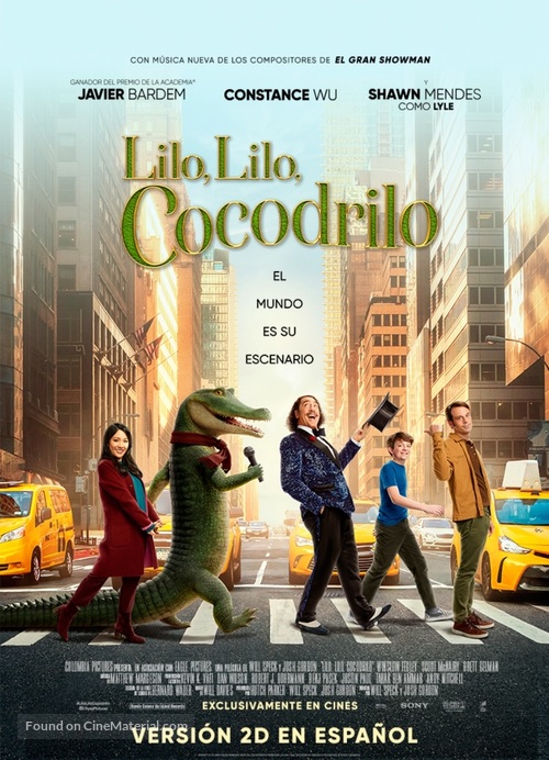 Lyle, Lyle, Crocodile - Argentinian Movie Poster