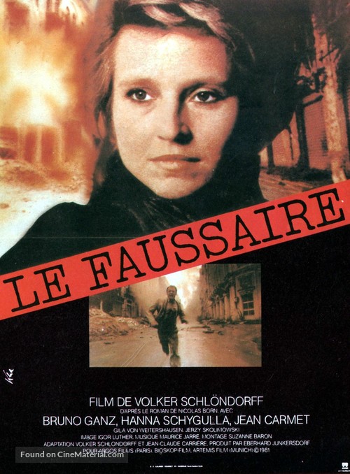 F&auml;lschung, Die - French Movie Poster