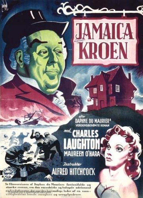 Jamaica Inn - Danish Movie Poster