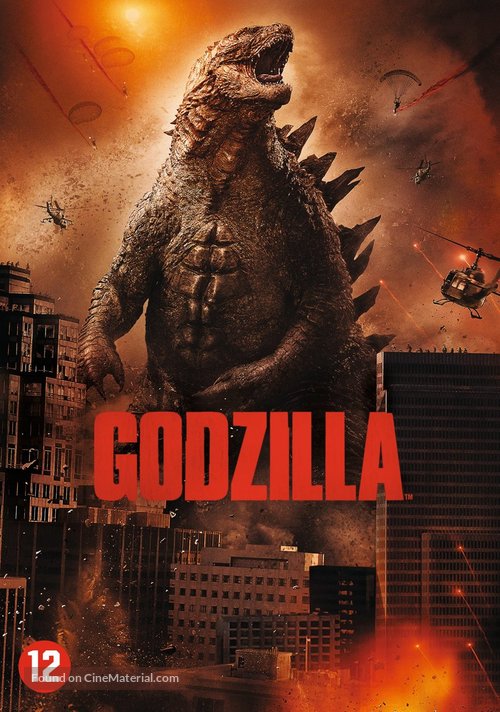 Godzilla - Dutch DVD movie cover