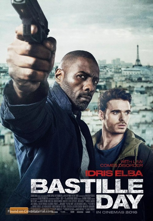 Bastille Day - Australian Movie Poster