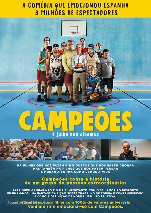 Campeones - Portuguese Movie Poster