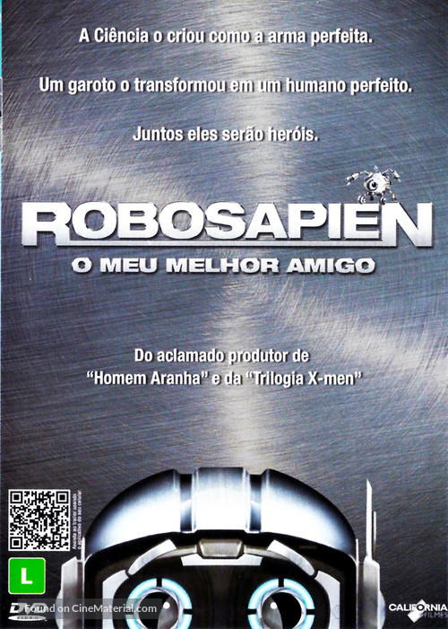 Robosapien: Rebooted - Brazilian DVD movie cover