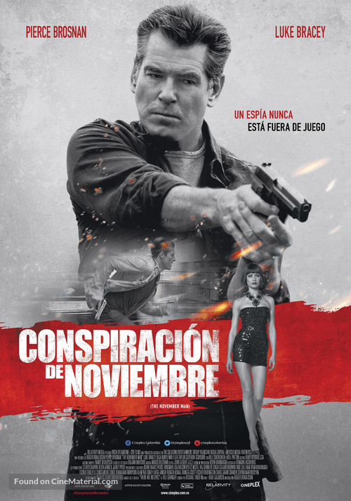 The November Man - Chilean Movie Poster