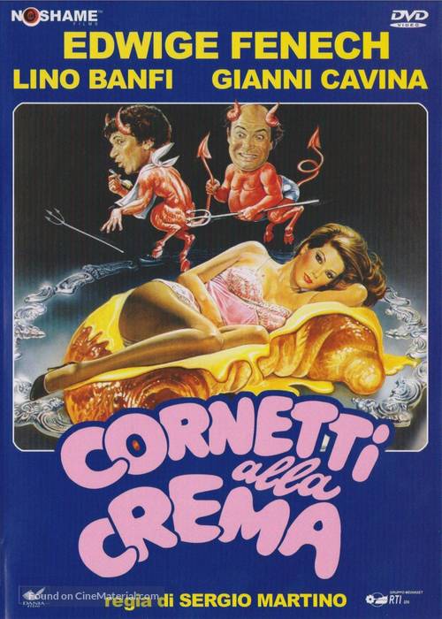 Cornetti alla crema - Italian DVD movie cover