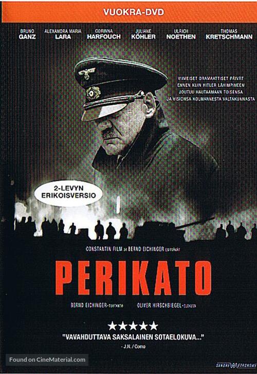 Der Untergang - Finnish DVD movie cover