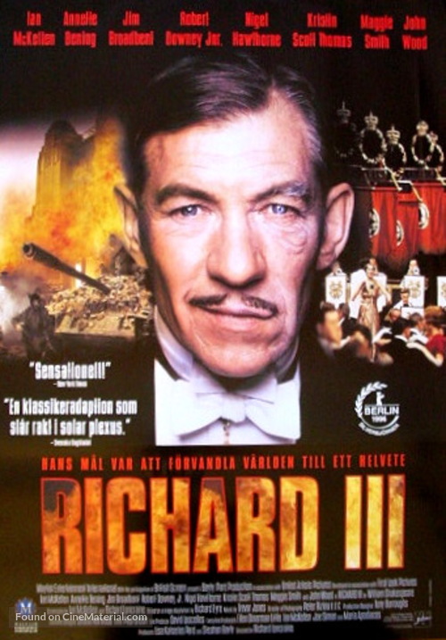 Richard III - Swedish Movie Poster