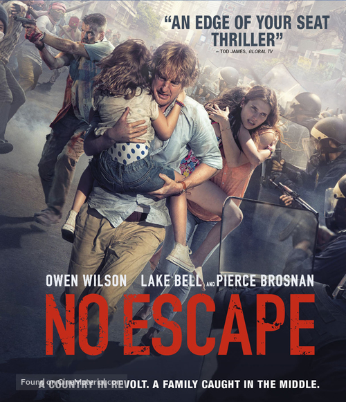 No Escape - Canadian Movie Cover