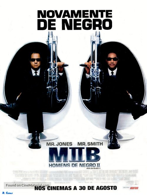 Men in Black II - Portuguese Movie Poster