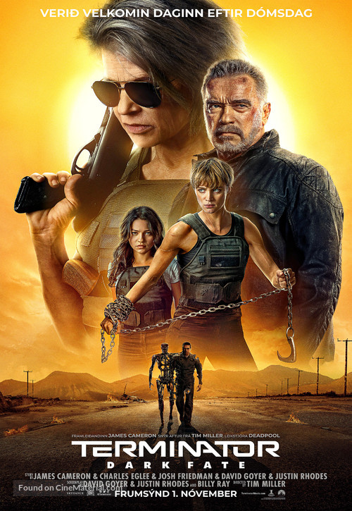 Terminator: Dark Fate - Icelandic Movie Poster