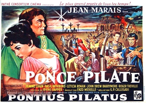 Ponzio Pilato - Belgian Movie Poster