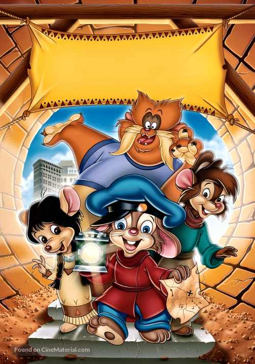 An American Tail: The Treasure of Manhattan Island - Key art