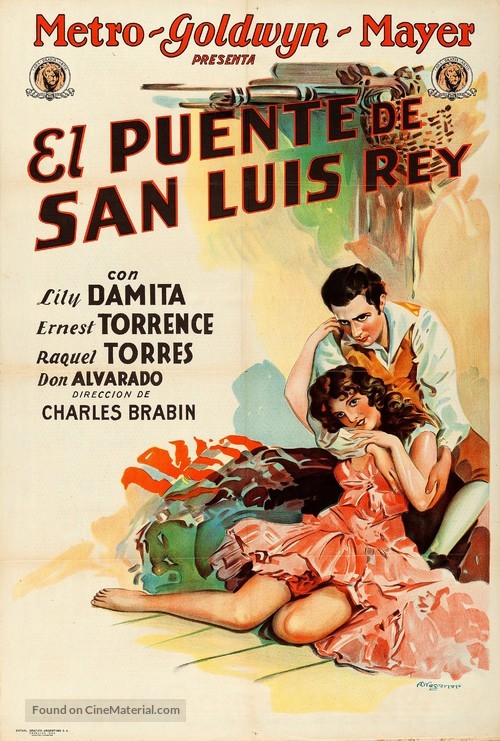 The Bridge of San Luis Rey - Argentinian Movie Poster