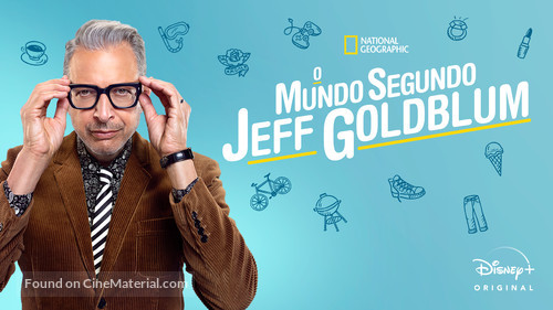 &quot;The World According to Jeff Goldblum&quot; - Brazilian poster