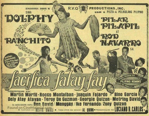 Facifica Falayfay - Philippine Movie Poster