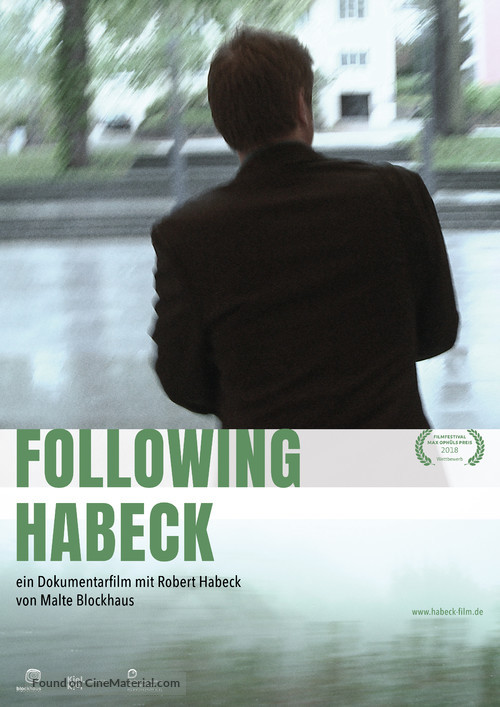 Following Habeck - German Movie Poster