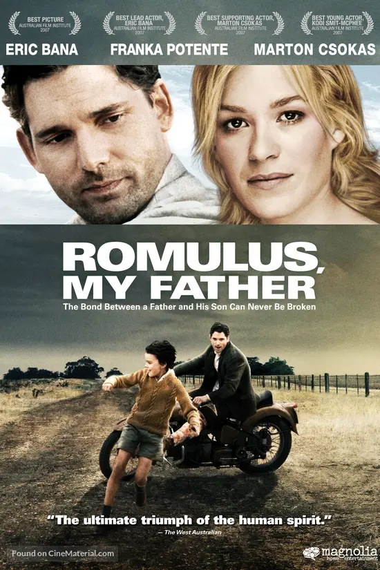 Romulus, My Father - DVD movie cover