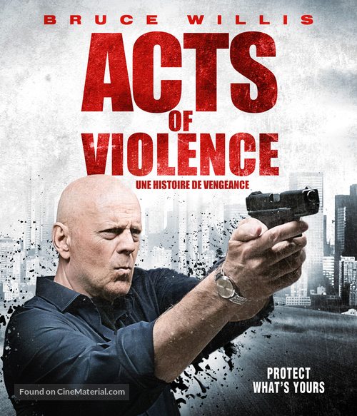 Acts of Violence - Canadian Blu-Ray movie cover