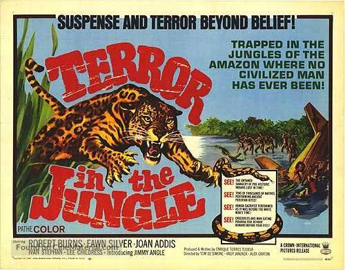 Terror in the Jungle - Movie Poster