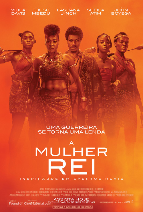 The Woman King - Brazilian Movie Poster