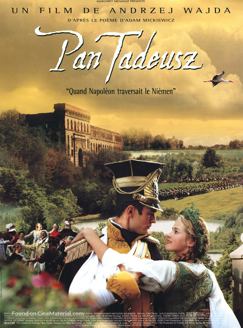 Pan Tadeusz - French Movie Poster