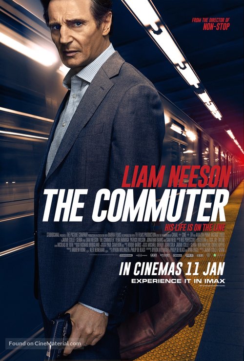 The Commuter - Singaporean Movie Poster