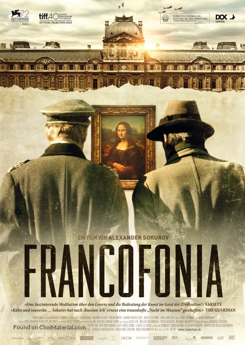 Francofonia - German Movie Poster