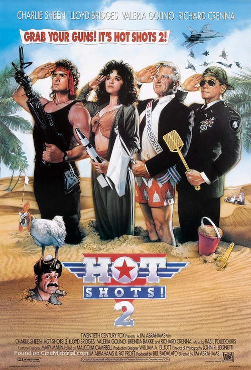 Hot Shots! Part Deux - Movie Poster